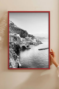 HOMEPACK Ahşap Çerçeveli Tablo Çerçeveli Poster Sanatsal Modern Duvar Dekoru BEK-8165