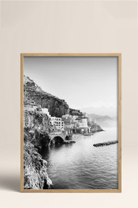 HOMEPACK Ahşap Çerçeveli Tablo Çerçeveli Poster Sanatsal Modern Duvar Dekoru BEK-8165