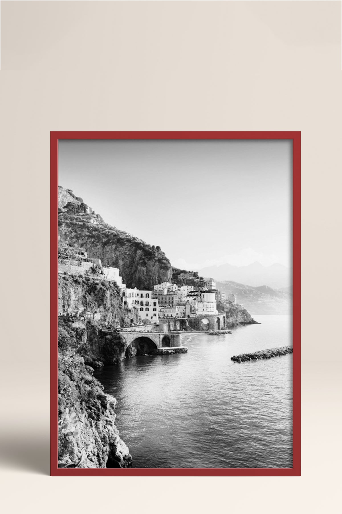 HOMEPACK Ahşap Çerçeveli Tablo Çerçeveli Poster Sanatsal Modern Duvar Dekoru BEK-8165