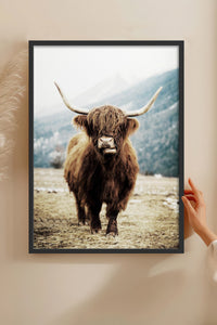 HOMEPACK Ahşap Çerçeveli Tablo Çerçeveli Poster Sanatsal Modern Duvar Dekoru BEK-8166