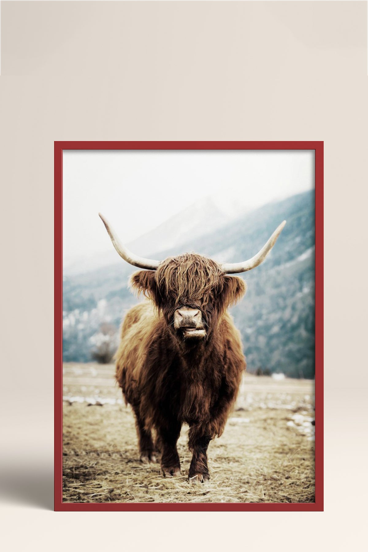 HOMEPACK Ahşap Çerçeveli Tablo Çerçeveli Poster Sanatsal Modern Duvar Dekoru BEK-8166