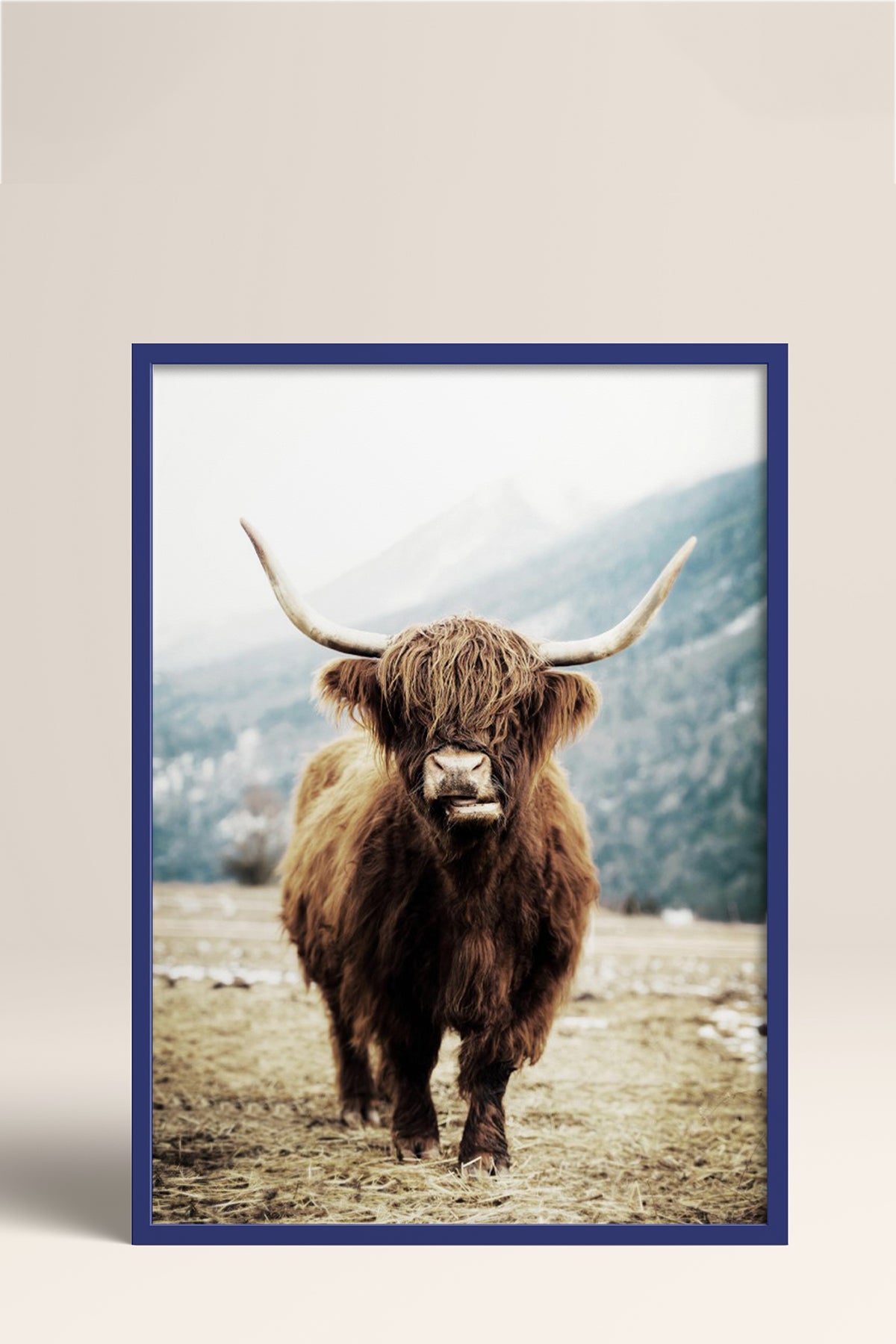 HOMEPACK Ahşap Çerçeveli Tablo Çerçeveli Poster Sanatsal Modern Duvar Dekoru BEK-8166