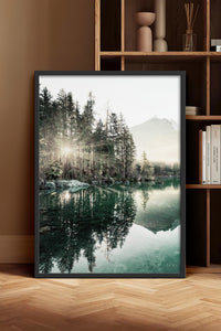 HOMEPACK Ahşap Çerçeveli Tablo Çerçeveli Poster Sanatsal Modern Duvar Dekoru BEK-8167