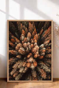 HOMEPACK Ahşap Çerçeveli Tablo Çerçeveli Poster Sanatsal Modern Duvar Dekoru BEK-8169