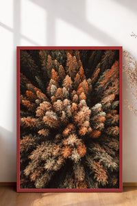 HOMEPACK Ahşap Çerçeveli Tablo Çerçeveli Poster Sanatsal Modern Duvar Dekoru BEK-8169