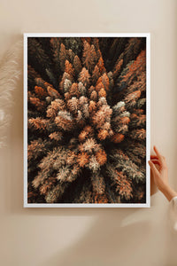 HOMEPACK Ahşap Çerçeveli Tablo Çerçeveli Poster Sanatsal Modern Duvar Dekoru BEK-8169