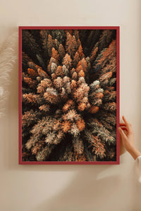 HOMEPACK Ahşap Çerçeveli Tablo Çerçeveli Poster Sanatsal Modern Duvar Dekoru BEK-8169