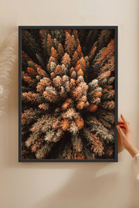 HOMEPACK Ahşap Çerçeveli Tablo Çerçeveli Poster Sanatsal Modern Duvar Dekoru BEK-8169