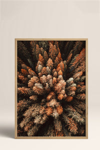 HOMEPACK Ahşap Çerçeveli Tablo Çerçeveli Poster Sanatsal Modern Duvar Dekoru BEK-8169