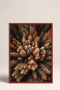 HOMEPACK Ahşap Çerçeveli Tablo Çerçeveli Poster Sanatsal Modern Duvar Dekoru BEK-8169