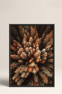 HOMEPACK Ahşap Çerçeveli Tablo Çerçeveli Poster Sanatsal Modern Duvar Dekoru BEK-8169