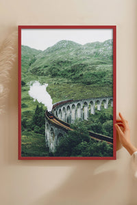 HOMEPACK Ahşap Çerçeveli Tablo Çerçeveli Poster Sanatsal Modern Duvar Dekoru BEK-8170