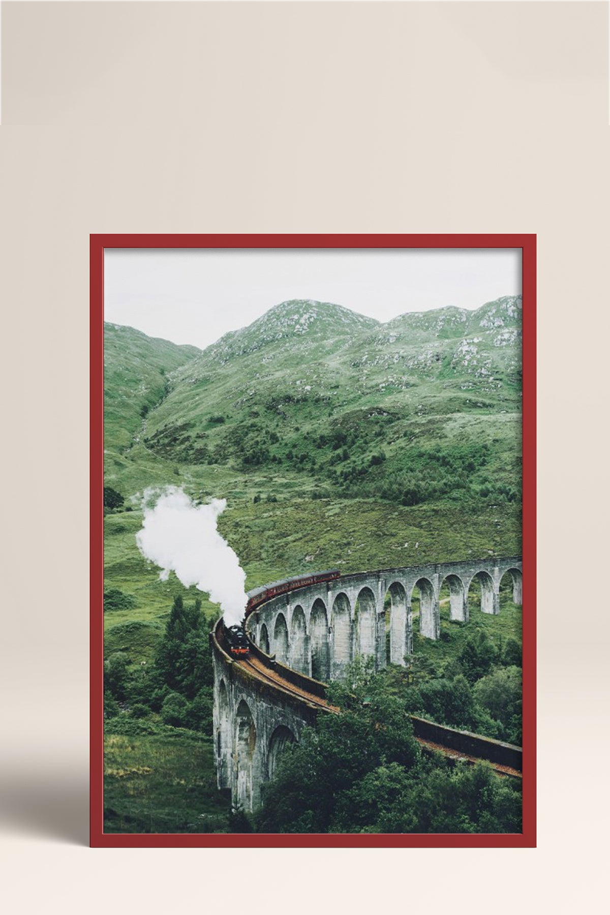 HOMEPACK Ahşap Çerçeveli Tablo Çerçeveli Poster Sanatsal Modern Duvar Dekoru BEK-8170