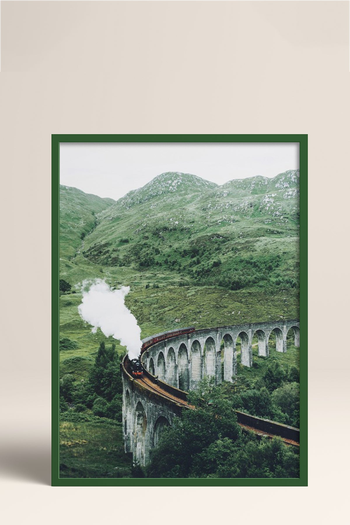 HOMEPACK Ahşap Çerçeveli Tablo Çerçeveli Poster Sanatsal Modern Duvar Dekoru BEK-8170