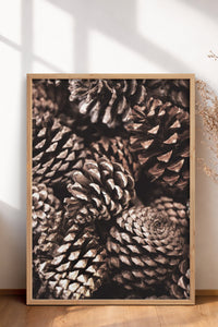 HOMEPACK Ahşap Çerçeveli Tablo Çerçeveli Poster Sanatsal Modern Duvar Dekoru BEK-8171