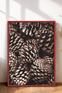 HOMEPACK Ahşap Çerçeveli Tablo Çerçeveli Poster Sanatsal Modern Duvar Dekoru BEK-8171