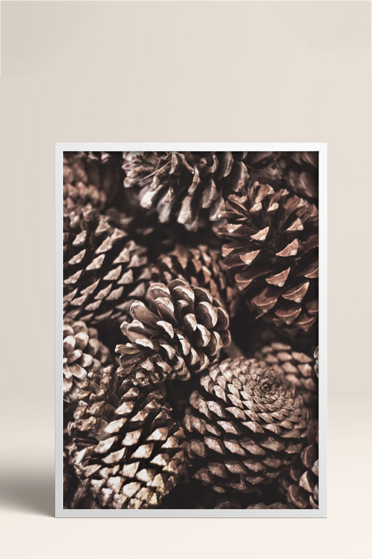 HOMEPACK Ahşap Çerçeveli Tablo Çerçeveli Poster Sanatsal Modern Duvar Dekoru BEK-8171