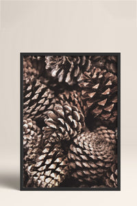 HOMEPACK Ahşap Çerçeveli Tablo Çerçeveli Poster Sanatsal Modern Duvar Dekoru BEK-8171