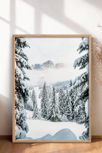 HOMEPACK Ahşap Çerçeveli Tablo Çerçeveli Poster Sanatsal Modern Duvar Dekoru BEK-8173