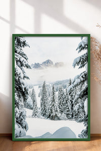 HOMEPACK Ahşap Çerçeveli Tablo Çerçeveli Poster Sanatsal Modern Duvar Dekoru BEK-8173