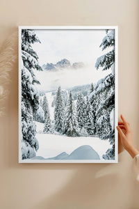 HOMEPACK Ahşap Çerçeveli Tablo Çerçeveli Poster Sanatsal Modern Duvar Dekoru BEK-8173