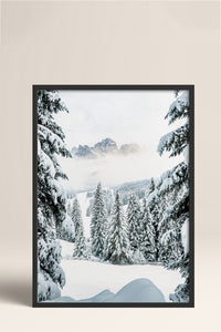 HOMEPACK Ahşap Çerçeveli Tablo Çerçeveli Poster Sanatsal Modern Duvar Dekoru BEK-8173