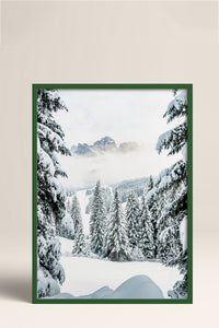 HOMEPACK Ahşap Çerçeveli Tablo Çerçeveli Poster Sanatsal Modern Duvar Dekoru BEK-8173