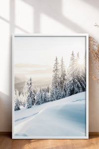 HOMEPACK Ahşap Çerçeveli Tablo Çerçeveli Poster Sanatsal Modern Duvar Dekoru BEK-8174