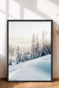 HOMEPACK Ahşap Çerçeveli Tablo Çerçeveli Poster Sanatsal Modern Duvar Dekoru BEK-8174
