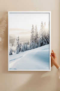 HOMEPACK Ahşap Çerçeveli Tablo Çerçeveli Poster Sanatsal Modern Duvar Dekoru BEK-8174