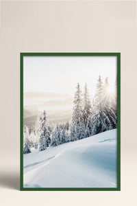 HOMEPACK Ahşap Çerçeveli Tablo Çerçeveli Poster Sanatsal Modern Duvar Dekoru BEK-8174