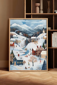 HOMEPACK Ahşap Çerçeveli Tablo Çerçeveli Poster Sanatsal Modern Duvar Dekoru BEK-8176