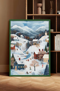 HOMEPACK Ahşap Çerçeveli Tablo Çerçeveli Poster Sanatsal Modern Duvar Dekoru BEK-8176