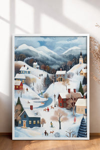 HOMEPACK Ahşap Çerçeveli Tablo Çerçeveli Poster Sanatsal Modern Duvar Dekoru BEK-8176