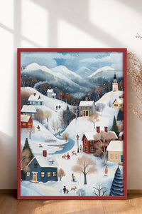 HOMEPACK Ahşap Çerçeveli Tablo Çerçeveli Poster Sanatsal Modern Duvar Dekoru BEK-8176