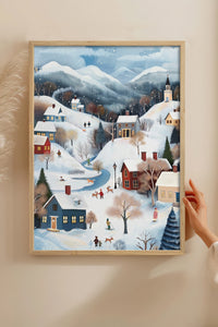 HOMEPACK Ahşap Çerçeveli Tablo Çerçeveli Poster Sanatsal Modern Duvar Dekoru BEK-8176