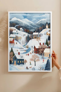 HOMEPACK Ahşap Çerçeveli Tablo Çerçeveli Poster Sanatsal Modern Duvar Dekoru BEK-8176