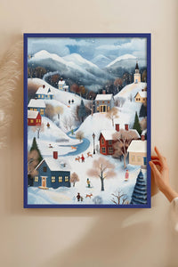 HOMEPACK Ahşap Çerçeveli Tablo Çerçeveli Poster Sanatsal Modern Duvar Dekoru BEK-8176