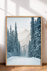 HOMEPACK Ahşap Çerçeveli Tablo Çerçeveli Poster Sanatsal Modern Duvar Dekoru BEK-8177