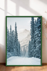 HOMEPACK Ahşap Çerçeveli Tablo Çerçeveli Poster Sanatsal Modern Duvar Dekoru BEK-8177