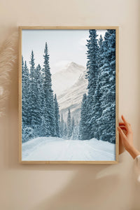 HOMEPACK Ahşap Çerçeveli Tablo Çerçeveli Poster Sanatsal Modern Duvar Dekoru BEK-8177