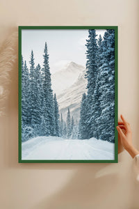 HOMEPACK Ahşap Çerçeveli Tablo Çerçeveli Poster Sanatsal Modern Duvar Dekoru BEK-8177