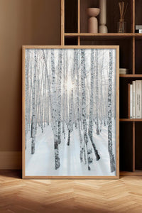 HOMEPACK Ahşap Çerçeveli Tablo Çerçeveli Poster Sanatsal Modern Duvar Dekoru BEK-8178