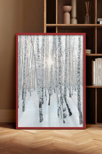 HOMEPACK Ahşap Çerçeveli Tablo Çerçeveli Poster Sanatsal Modern Duvar Dekoru BEK-8178