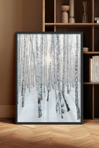 HOMEPACK Ahşap Çerçeveli Tablo Çerçeveli Poster Sanatsal Modern Duvar Dekoru BEK-8178
