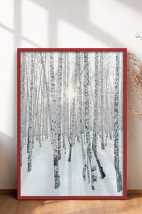 HOMEPACK Ahşap Çerçeveli Tablo Çerçeveli Poster Sanatsal Modern Duvar Dekoru BEK-8178