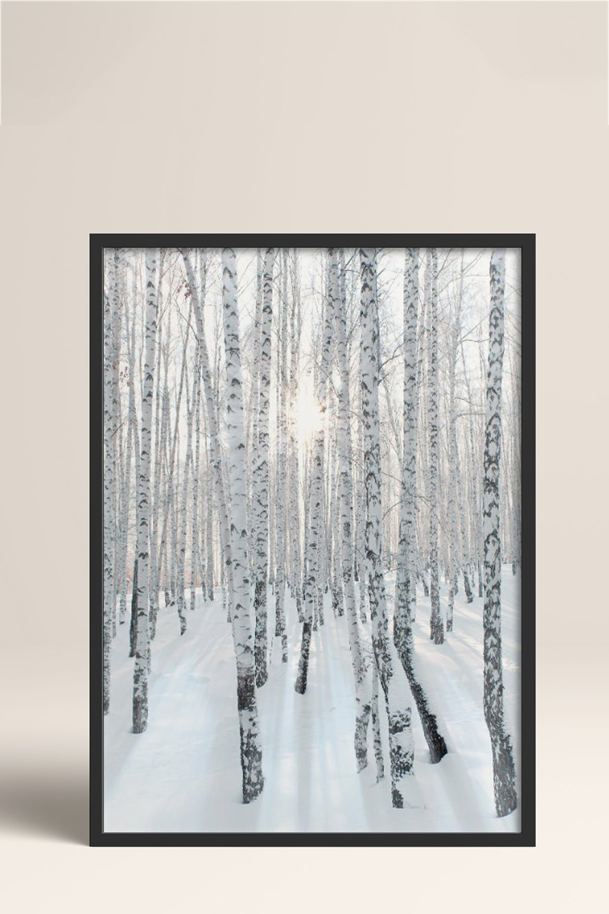 HOMEPACK Ahşap Çerçeveli Tablo Çerçeveli Poster Sanatsal Modern Duvar Dekoru BEK-8178