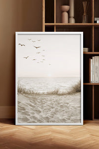 HOMEPACK Ahşap Çerçeveli Tablo Çerçeveli Poster Sanatsal Modern Duvar Dekoru BEK-8179