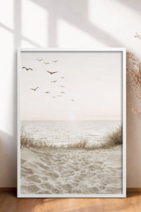 HOMEPACK Ahşap Çerçeveli Tablo Çerçeveli Poster Sanatsal Modern Duvar Dekoru BEK-8179