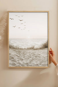 HOMEPACK Ahşap Çerçeveli Tablo Çerçeveli Poster Sanatsal Modern Duvar Dekoru BEK-8179
